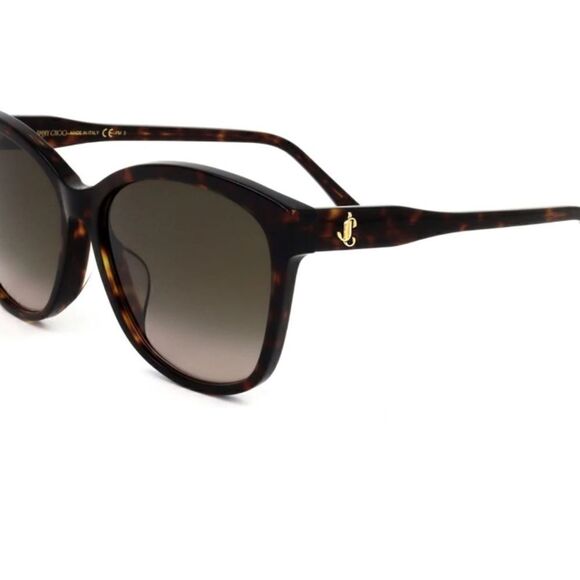Jimmy Choo Havana Lidie 59mm Cat Eye Sunglasses (JCXX061) NWT $385 - Picture 4 of 7